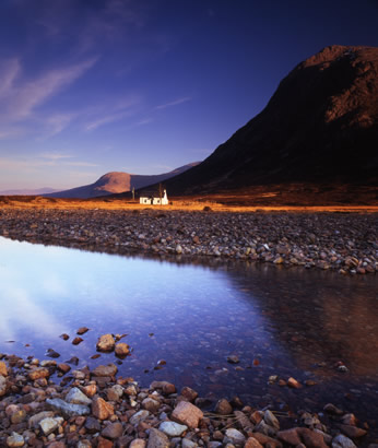 Mountain rescue cottage in Glen Coe