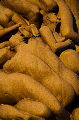 Vigeland sculpture park monolith, Oslo