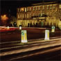 Traffic trails in Leith