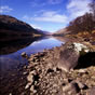 Glass reflections on Loch Voil