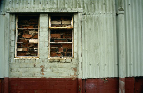 Port Edgar weathered building