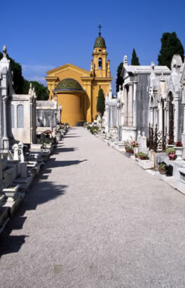 Cemetary in Nice, France