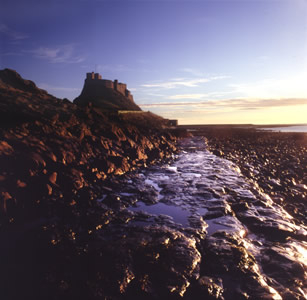 Dawn at Lindisfarne