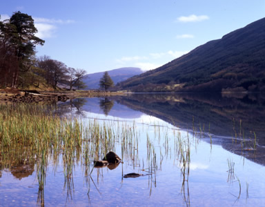 Still waters on Loch Voil